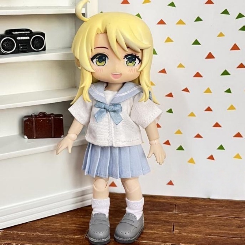 OB11 인형 옷 JK 플리츠 스커트 나비 넥타이 셔츠 - Japanese Lifestyle Items 리뷰 및 가격